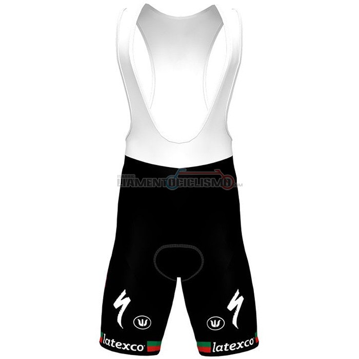 Abbigliamento Ciclismo Deceuninck Quick Step Manica Corta 2021 Bianco